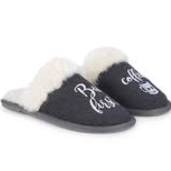 Saks Fifth Avenue Faux Fur Slippers - Picture 3 of 10